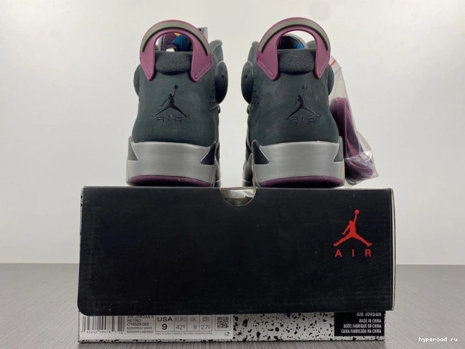 6 "Bordeaux "CT8529-063 Jordan Air 0915
